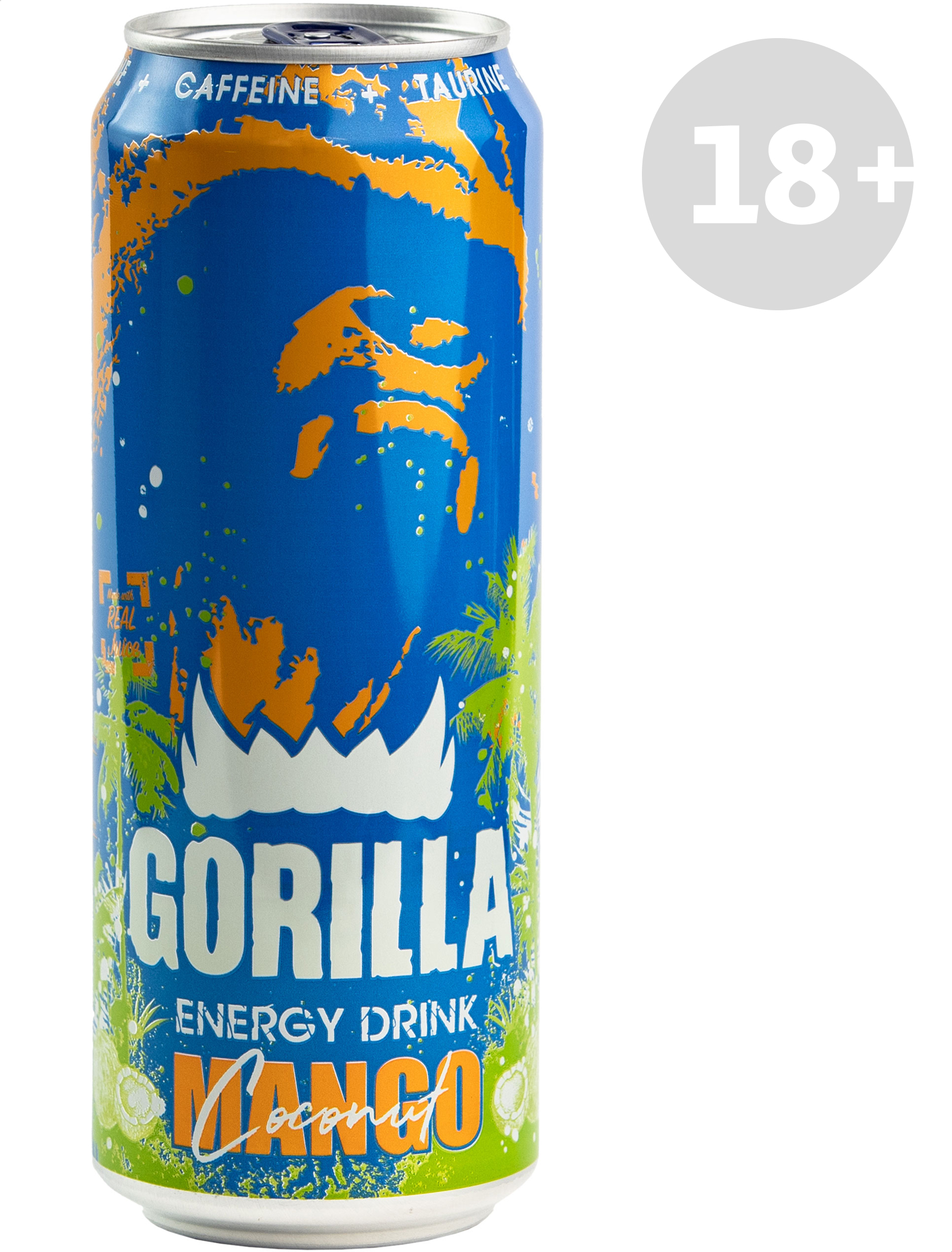 

Напиток энергетический Gorilla Mango Coconut, 450 мл