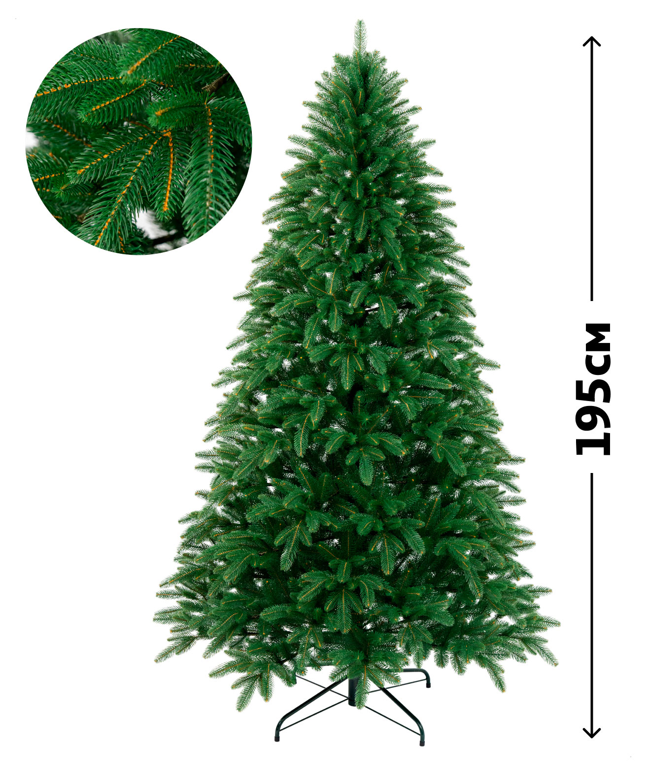 

Ель искусственная Бифорес Ева зеленая, 195 см