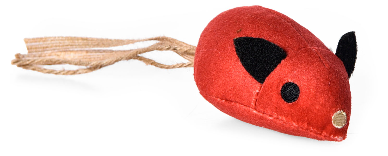 

Игрушка для кошек Мышка с мятой 5х17,5 см, 1 шт в ассортименте