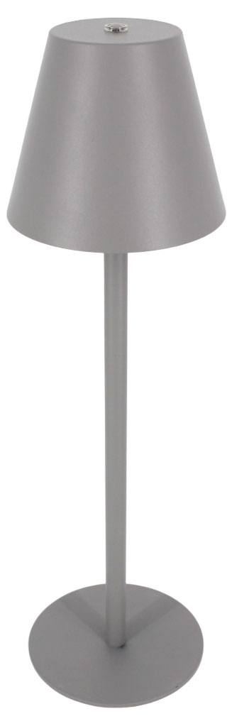 

Лампа настольная светодиодная LN-02GR серая, 9х34 см