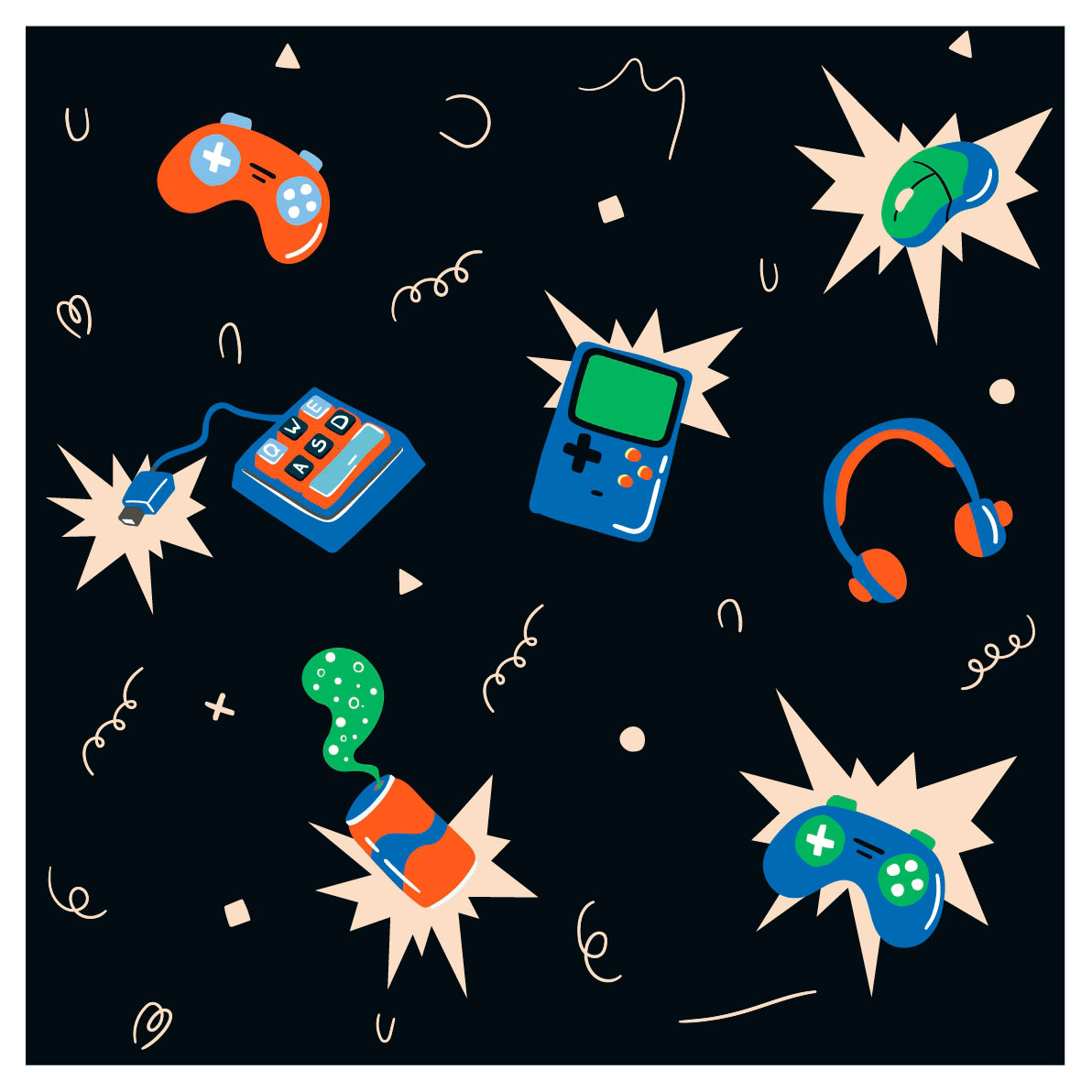 Изображение товара Упаковочная бумага для подарков Be Smart Holidays 70x100 см, 1 шт, Россия