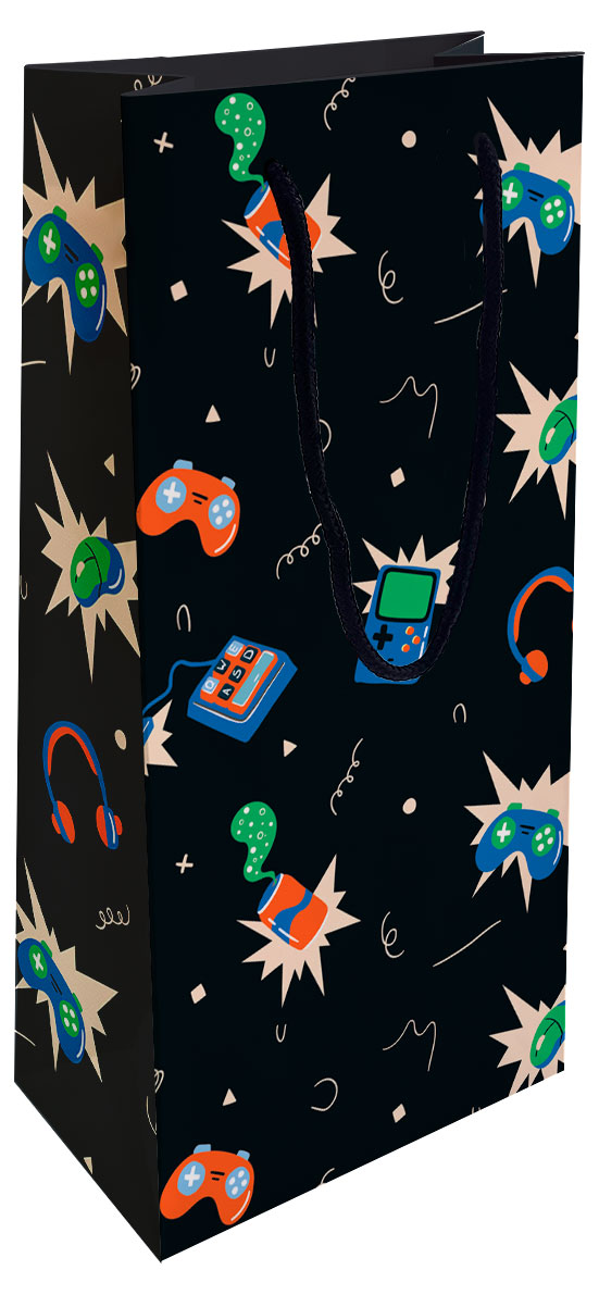 Изображение товара Подарочный упаковочный пакет Be Smart 15х32 см универсальный