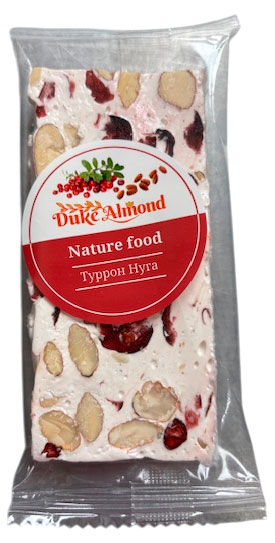 

Туррон Duke Almond Нуга с миндалем и клюквой, 50 г