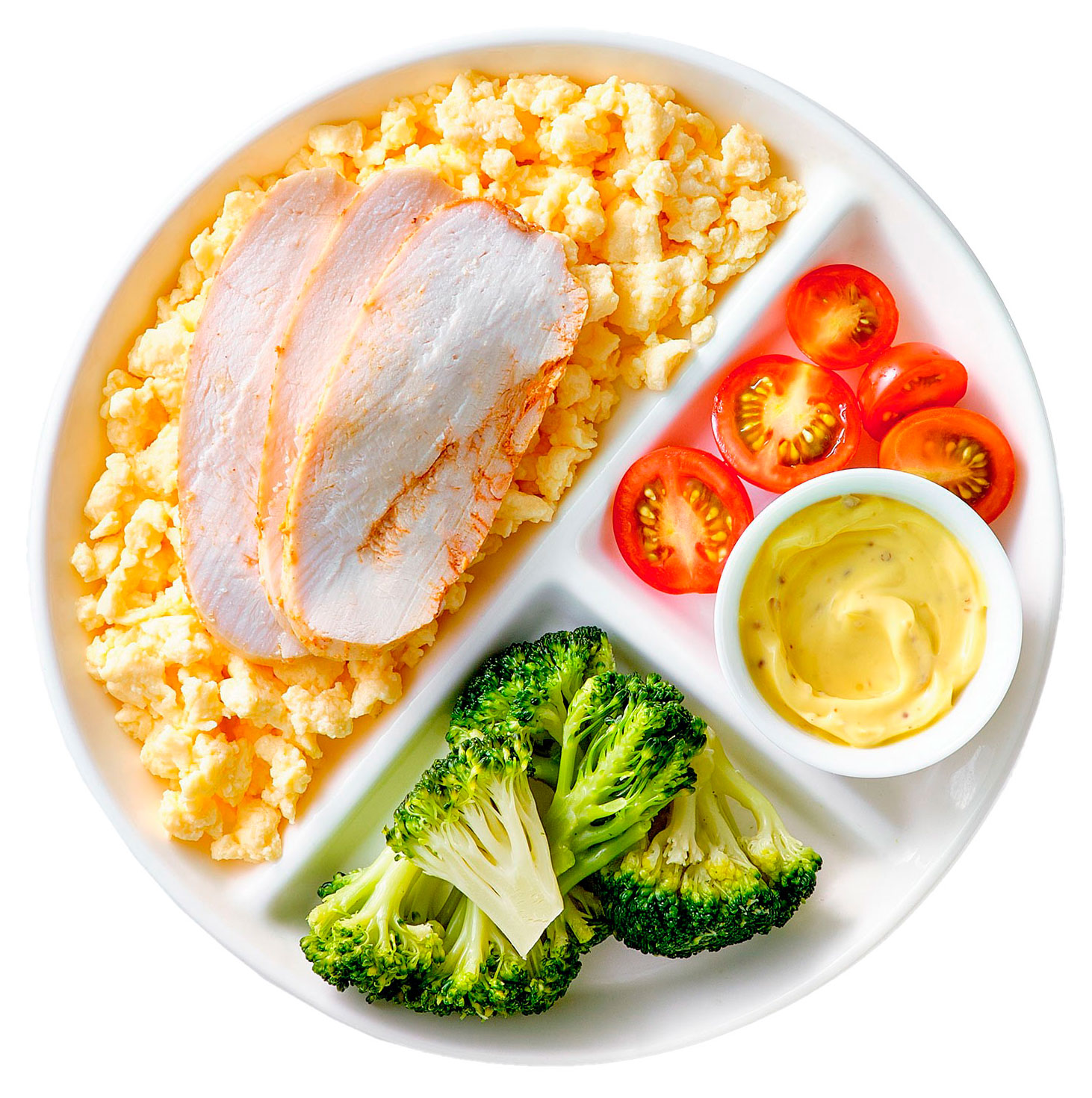 

Скрэмбл АШАН & Ozon fresh с брокколи и курицей, 230 г