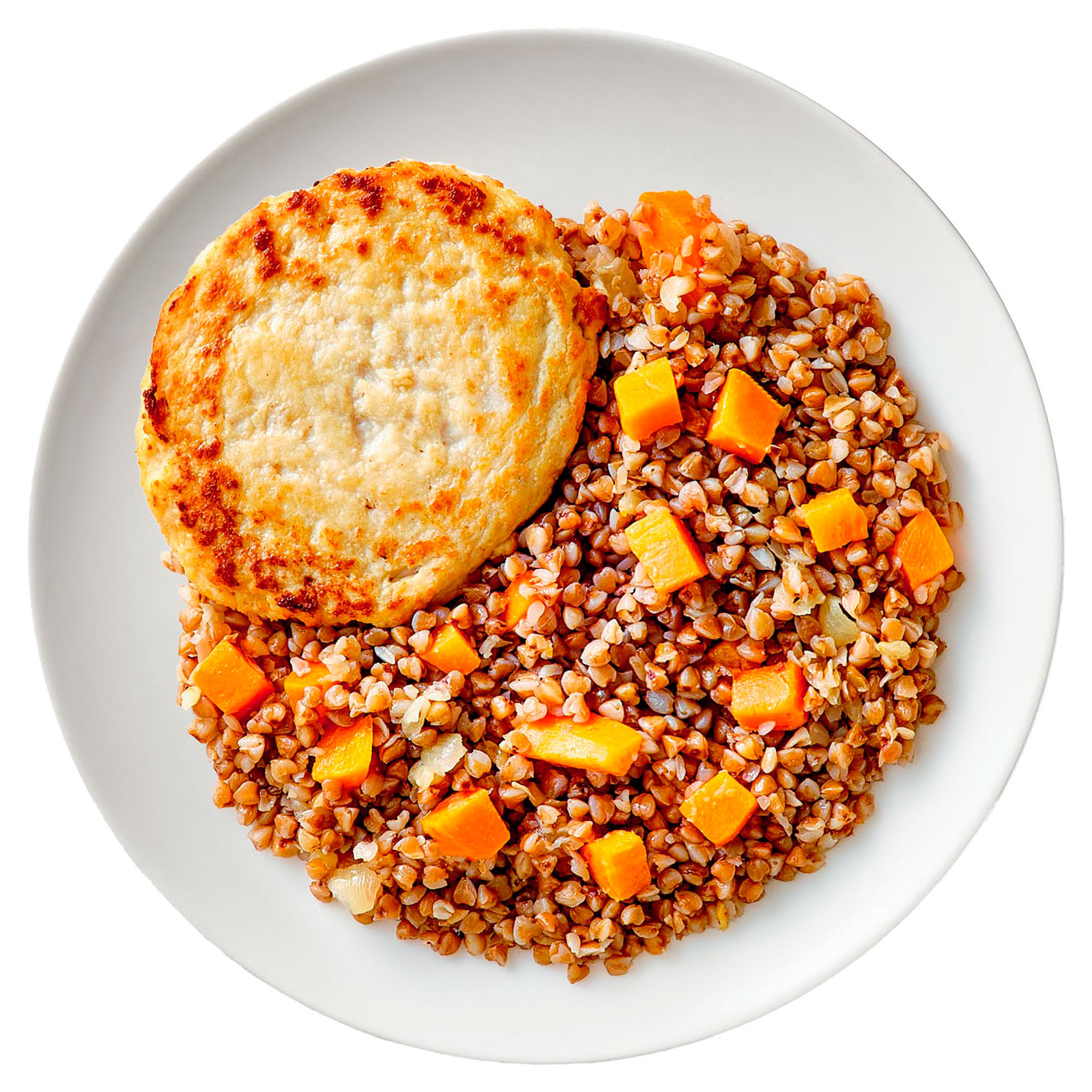 

Котлета из индейки АШАН & Ozon fresh с гречкой, 200 г