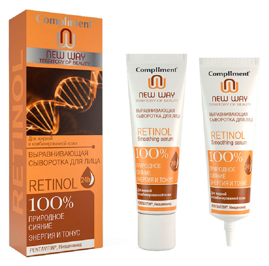 

Сыворотка для лица Compliment Retinol с ниацинамидом, 35 мл