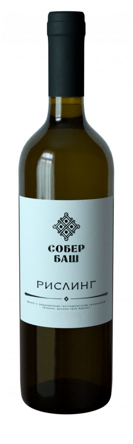 

Вино Собер Баш Рислинг белое сухое Россия, 0,75 л
