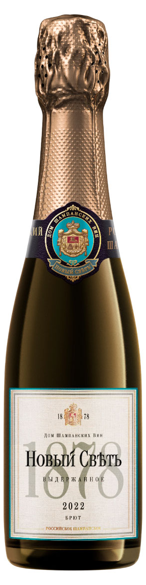 

Шампанское российское Новый Свет белое брют Россия, 0,375 л