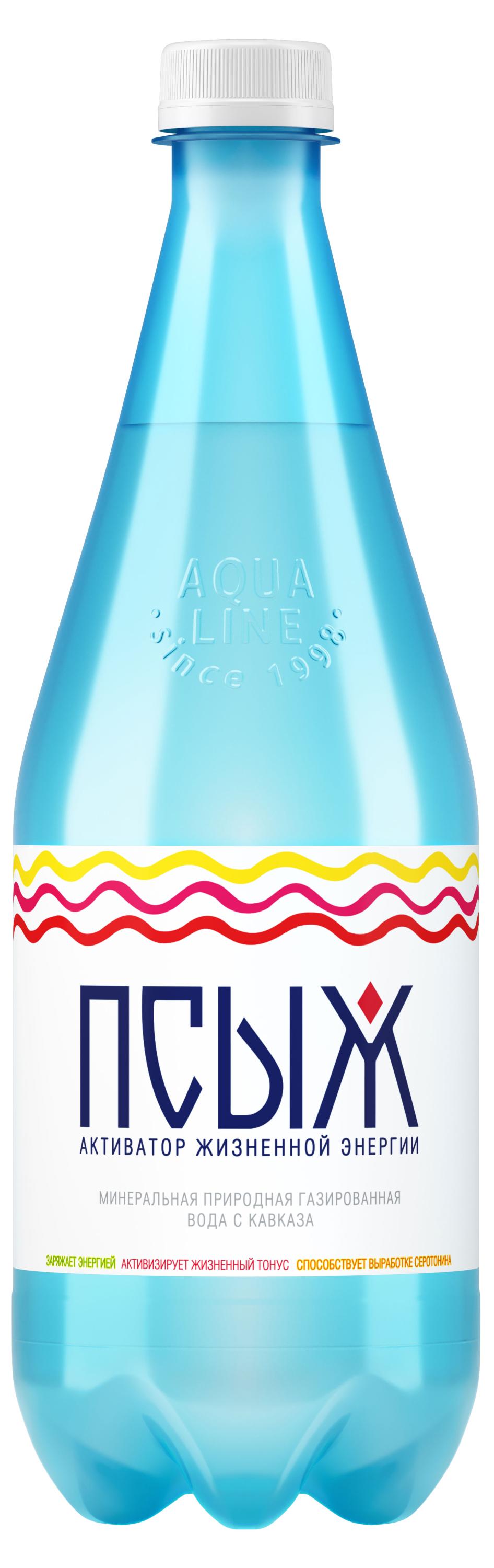 Изображение товара Вода минеральная «ПСЫЖ» лечебно-столовая газированная, 0,75 л