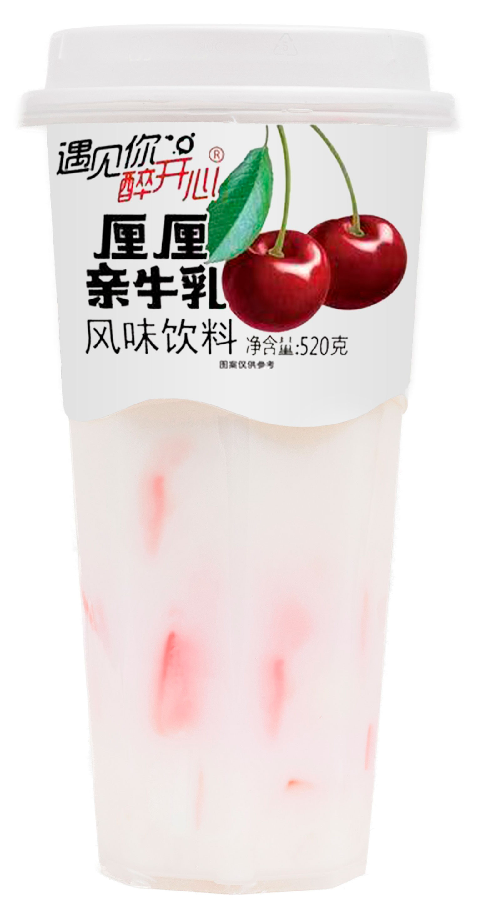 

Напиток молочный YUJIANNI со вкусом вишня Китай, 520 мл