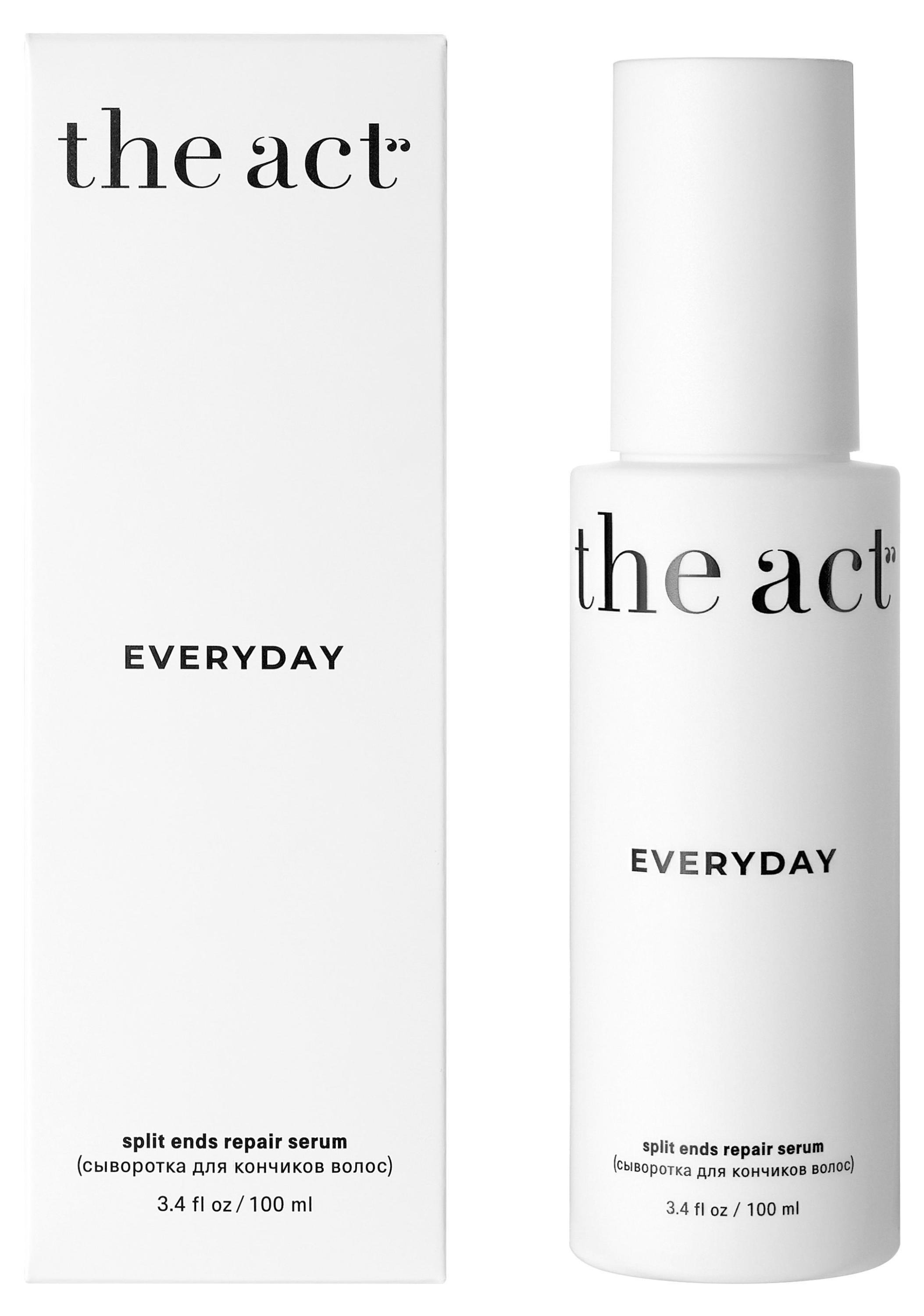 

Сыворотка для кончиков волос The Act Everyday, 100 мл