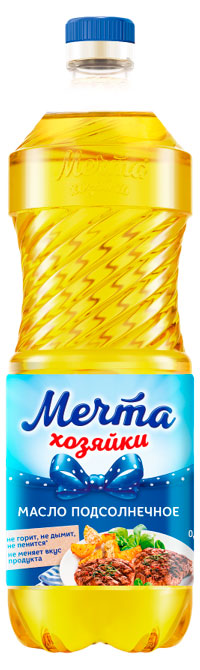 Изображение товара Масло подсолнечное рафинированное 900 мл Мечта хозяйки