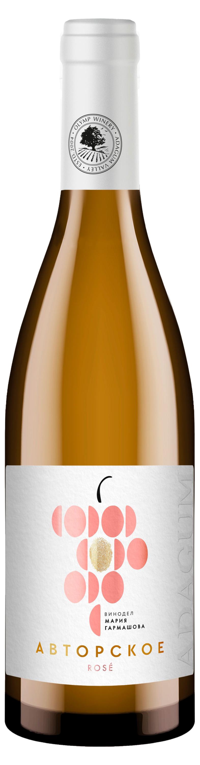 

Вино Авторское Rose розовое сухое Россия, 0,75 л