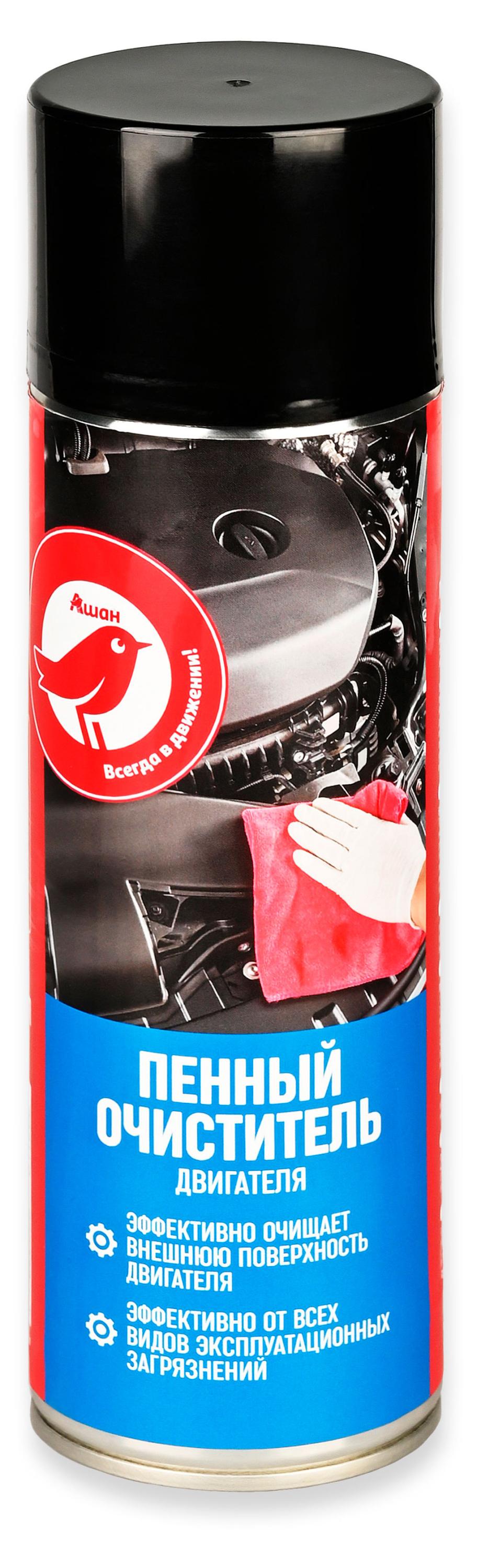 Изображение товара Пенный очиститель двигателя АШАН Красная птица, 650 мл
