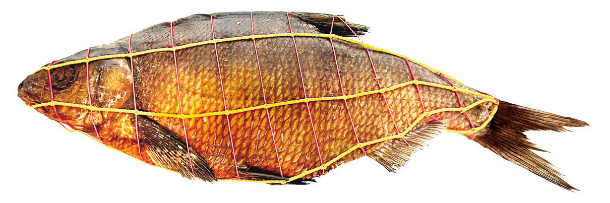 

Лещ горячего копчения Олива неразделанный, вес