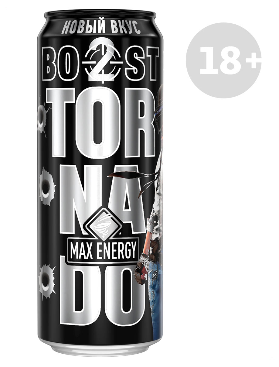 

Напиток энергетический Tornado Max Boost, 450 мл