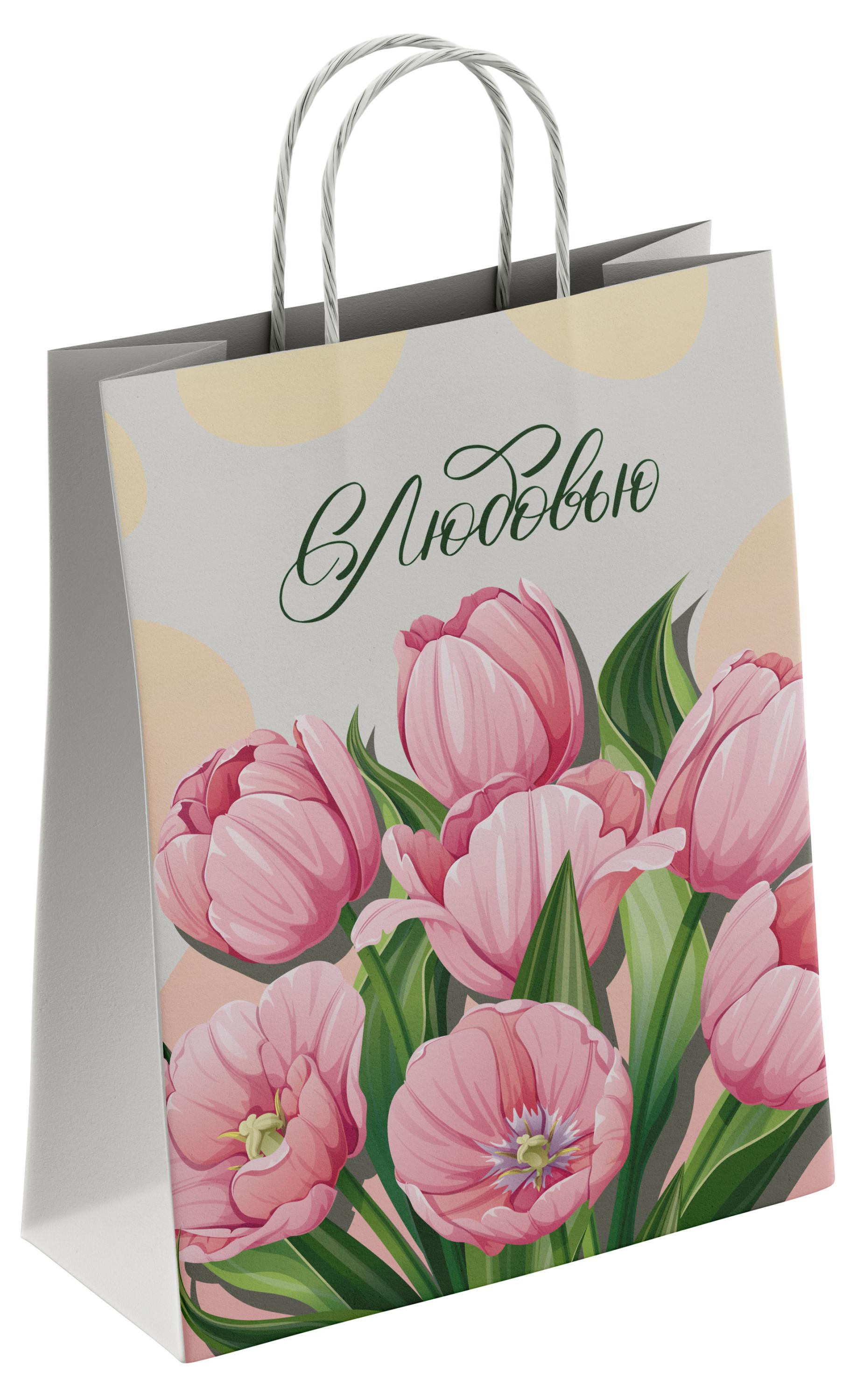 

Пакет подарочный бумажный ПЗБМ Пан 35х26х15 см, 1 шт в ассортименте