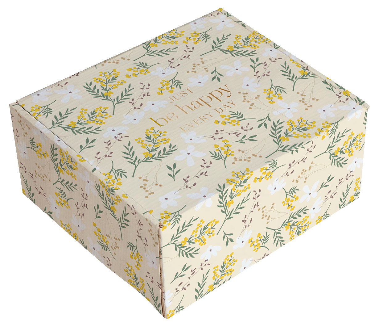 Изображение товара Коробка подарочная Be Smart 230х260х110 мм, 1 шт в ассортименте