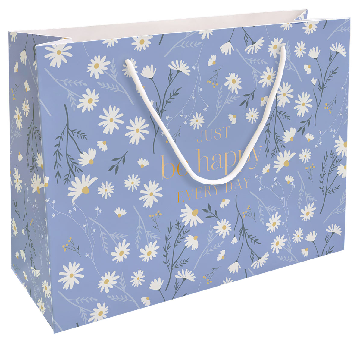 Изображение товара Подарочный бумажный пакет Be Smart 36х26 см стильное украшение подарков