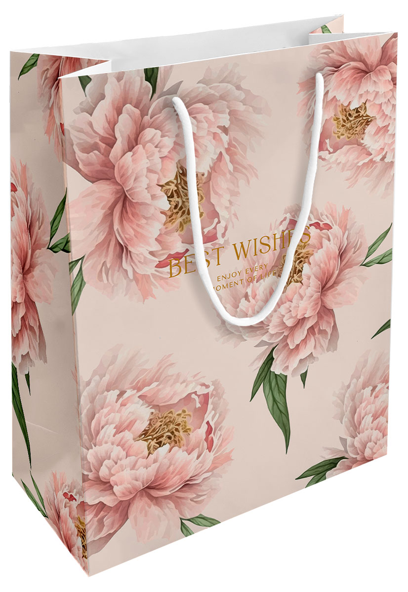 Изображение товара Пакет подарочный Be Smart бумажный 25х32 см стильный и практичный