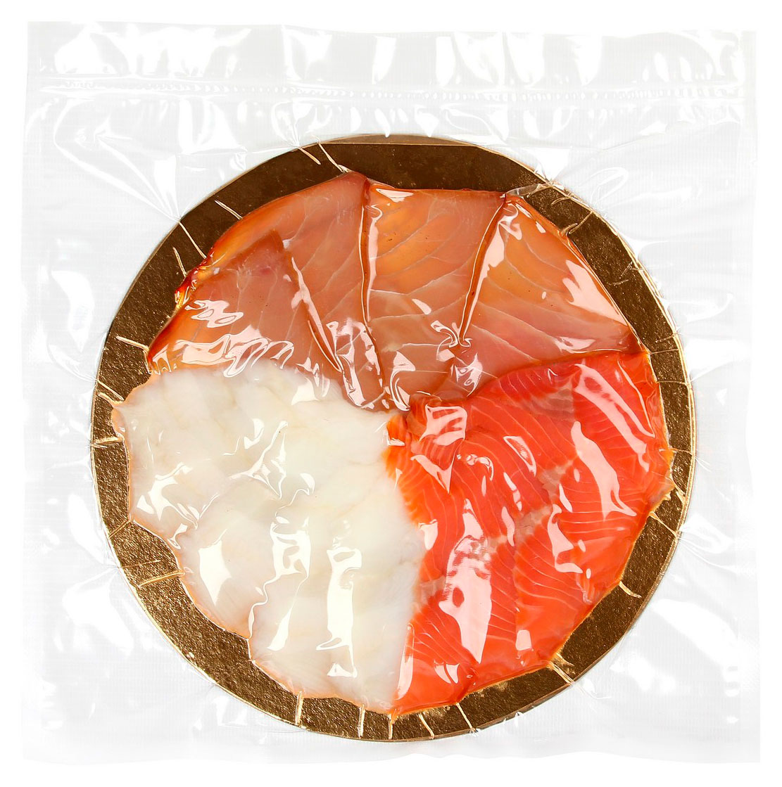 

Ассорти рыбное холодного копчения Экстра Фиш палтус форель марлин филе-кусочки, 200 г