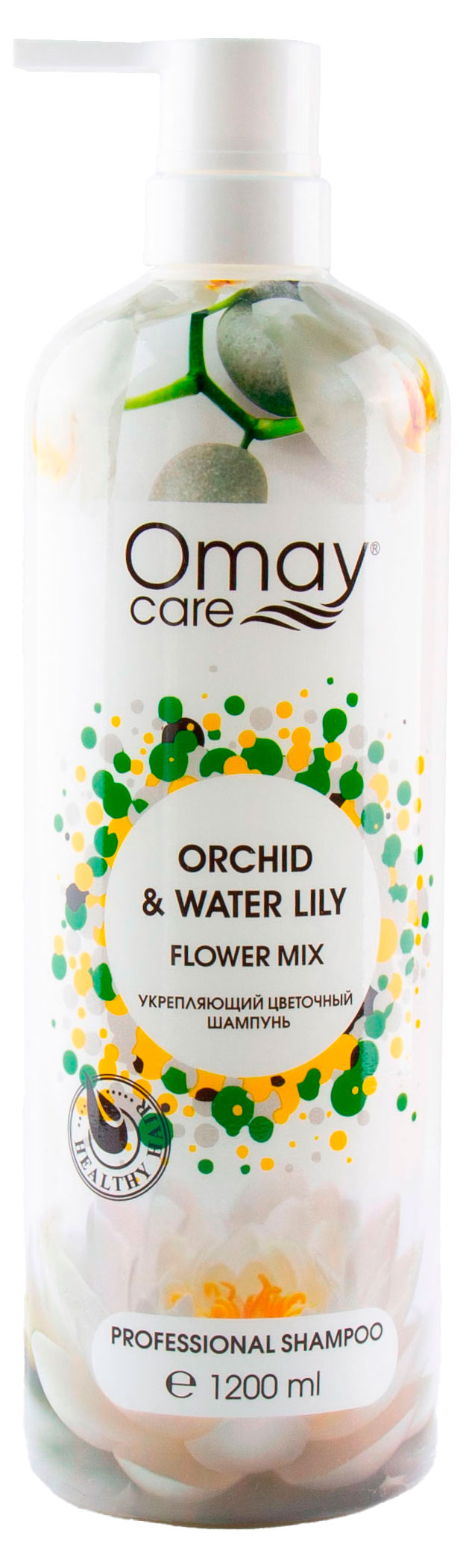 

Шампунь для волос OMAY Орхидея-Лотос, 1200 мл