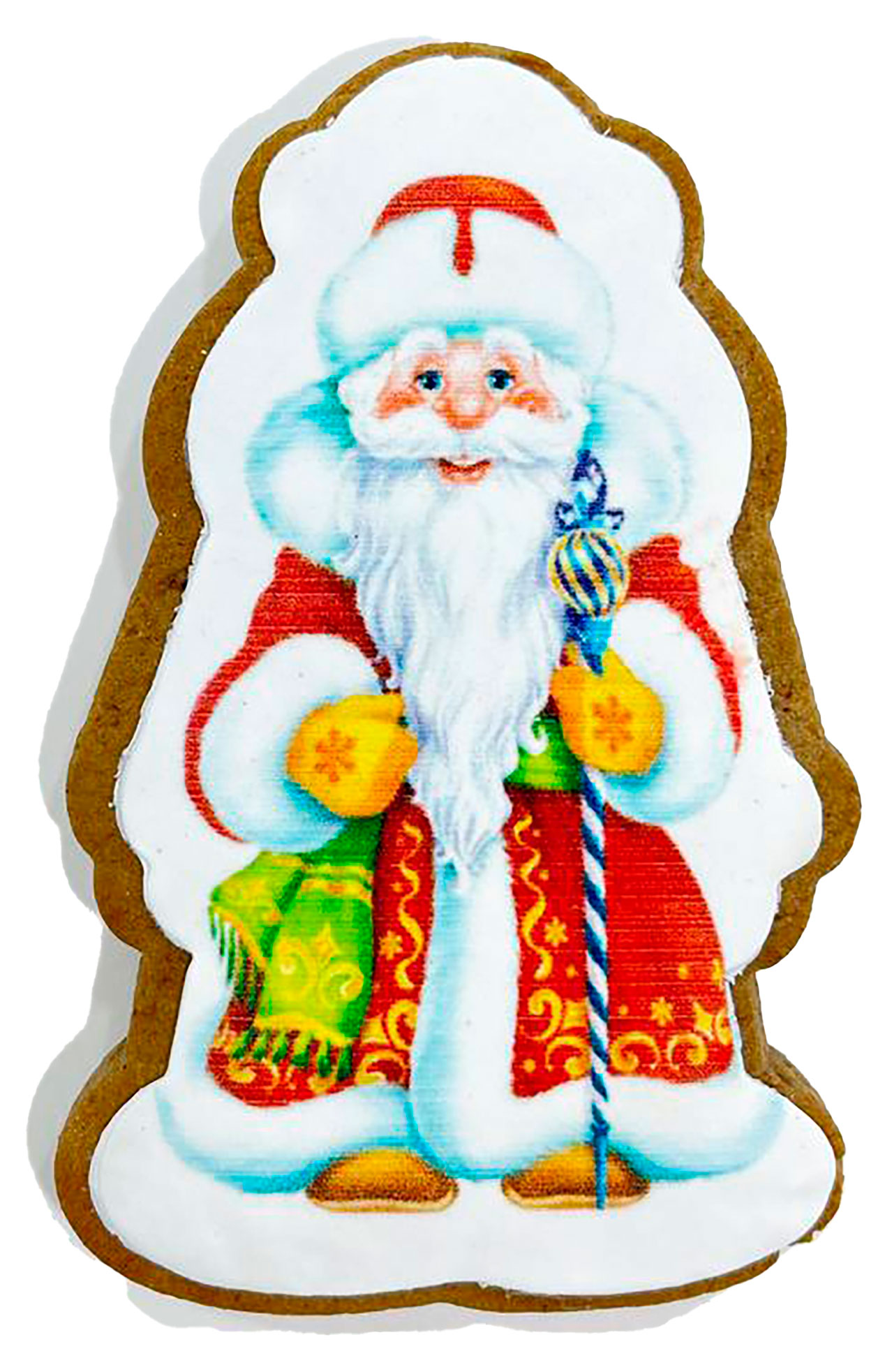 

Пряник имбирный DeLavant Новый год Подарочный в ассортименте 75 г, 1 шт