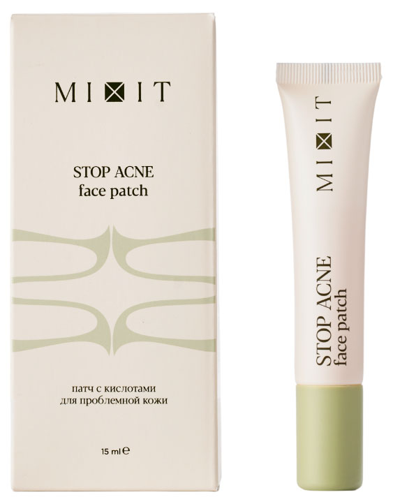 

Патч для лица Mixit Stop Acne с кислотами, 15 мл