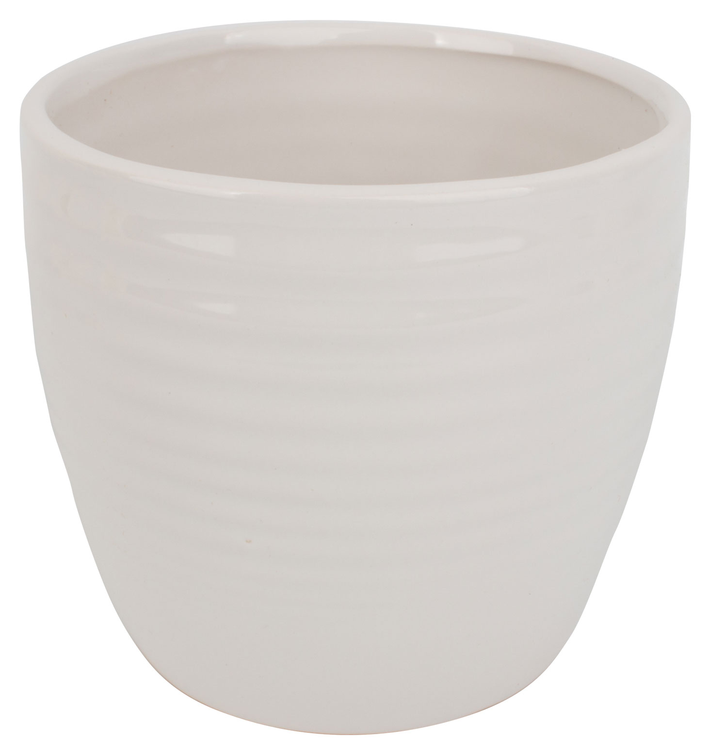 

Кашпо керамическое Garden Show белое, 13,2 см