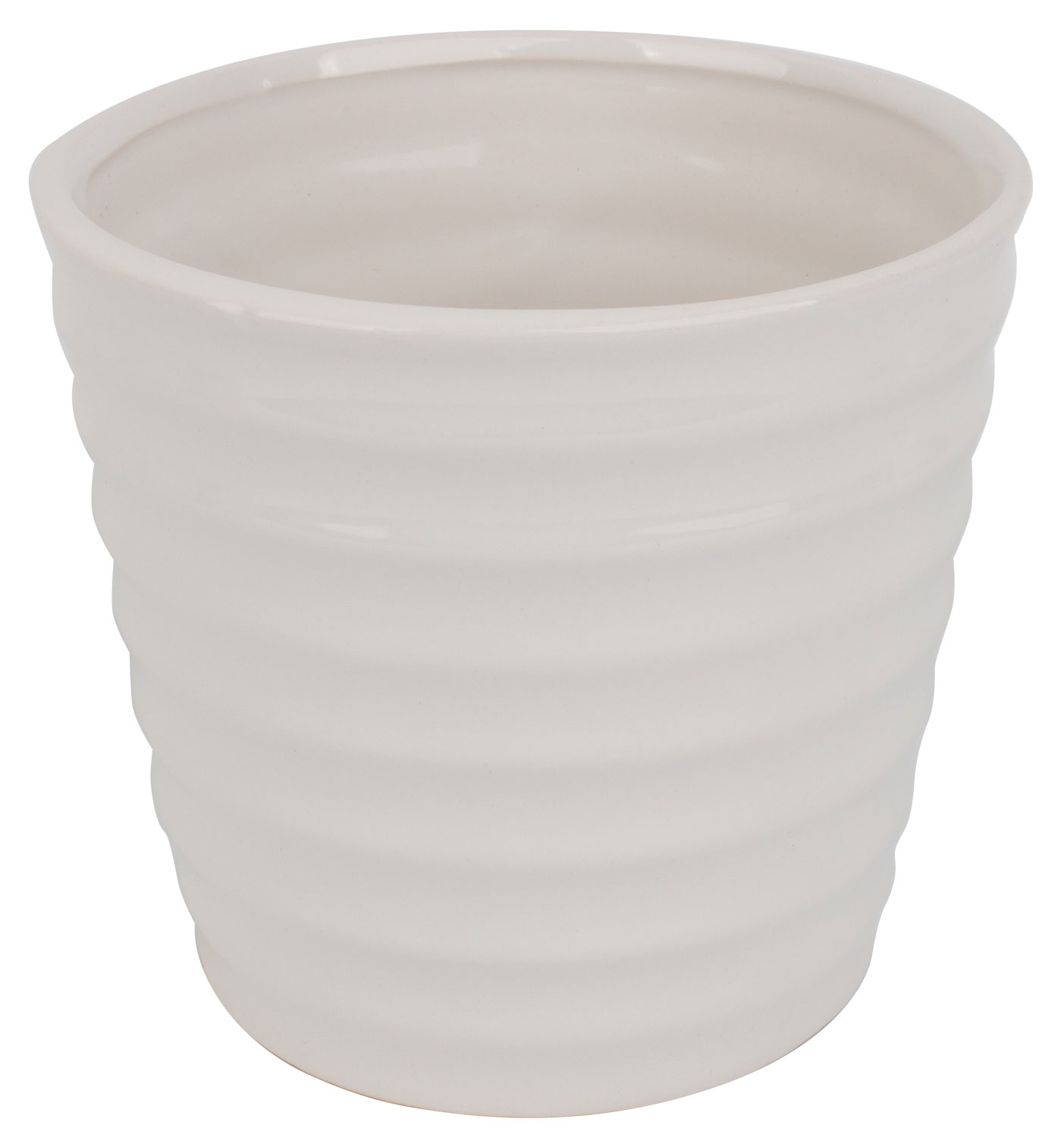 

Кашпо керамическое Garden Show белое, 13,3 см