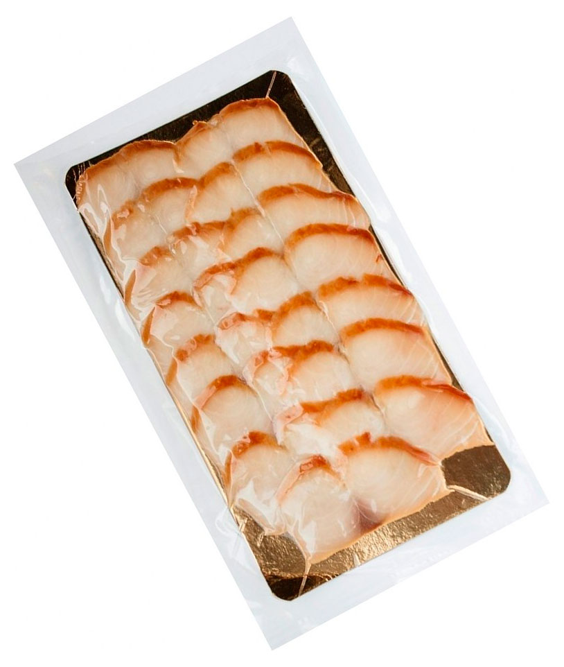 

Масляная рыба холодного копчения Олива филе-ломтики, ~ 500 г