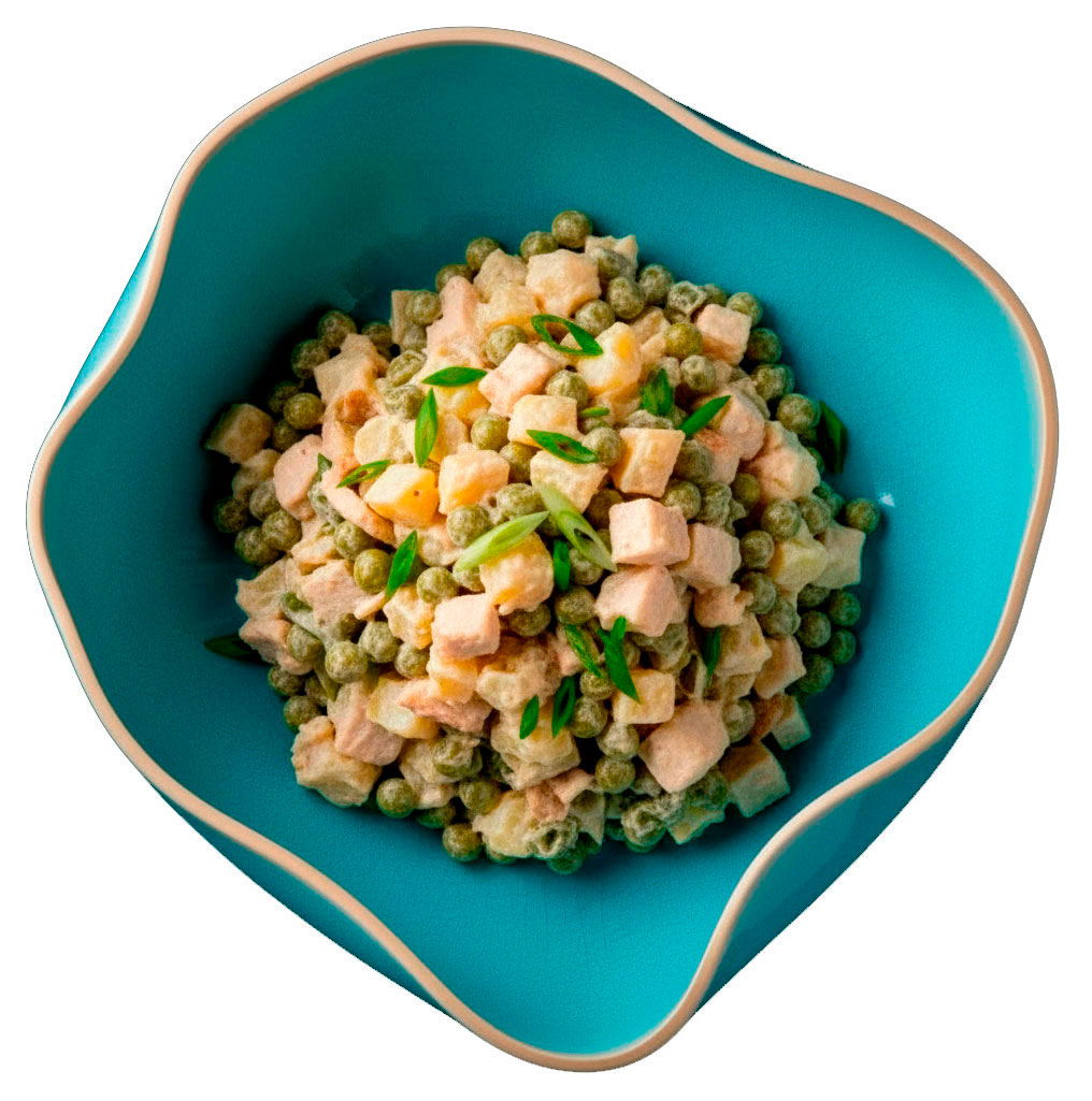 

Салат АШАН Столичный с каперсами, вес