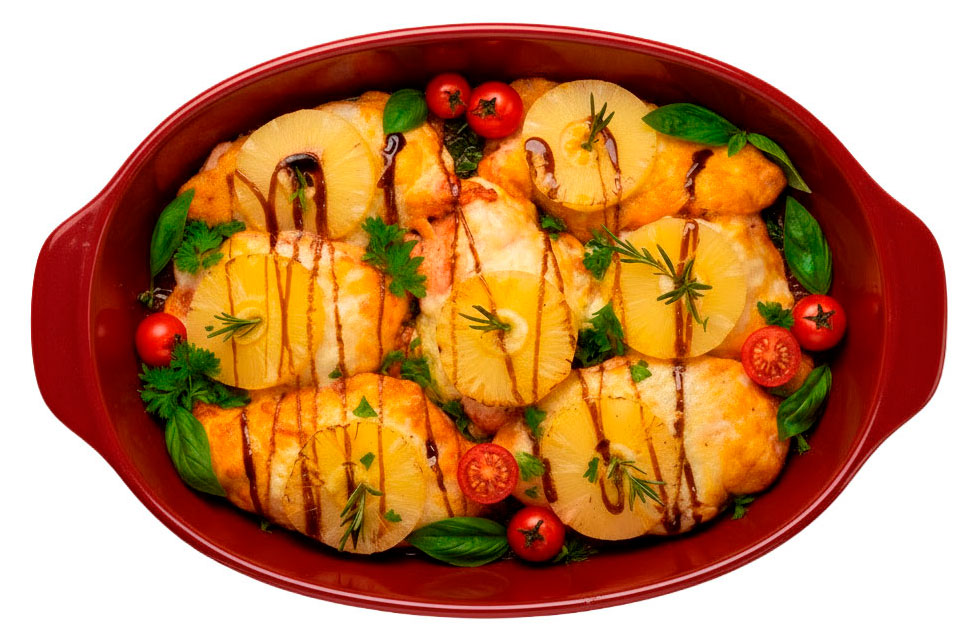 

Куриное филе АШАН с ананасом под шапкой, вес