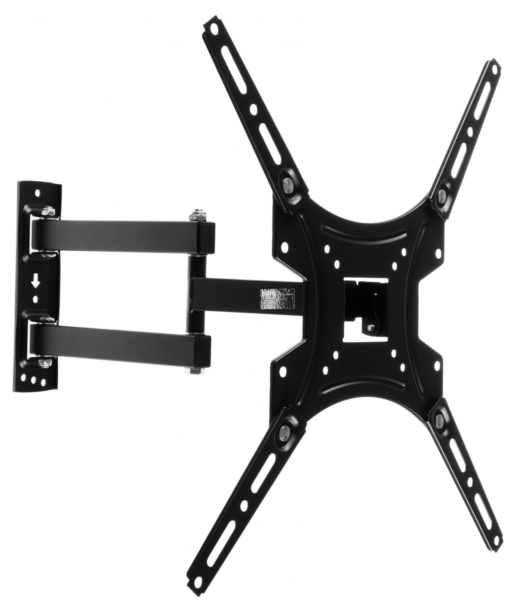 

Кронштейн для телевизора настенный BURO FL4S черный 20"-65" поворотно-выдвижной и наклонный