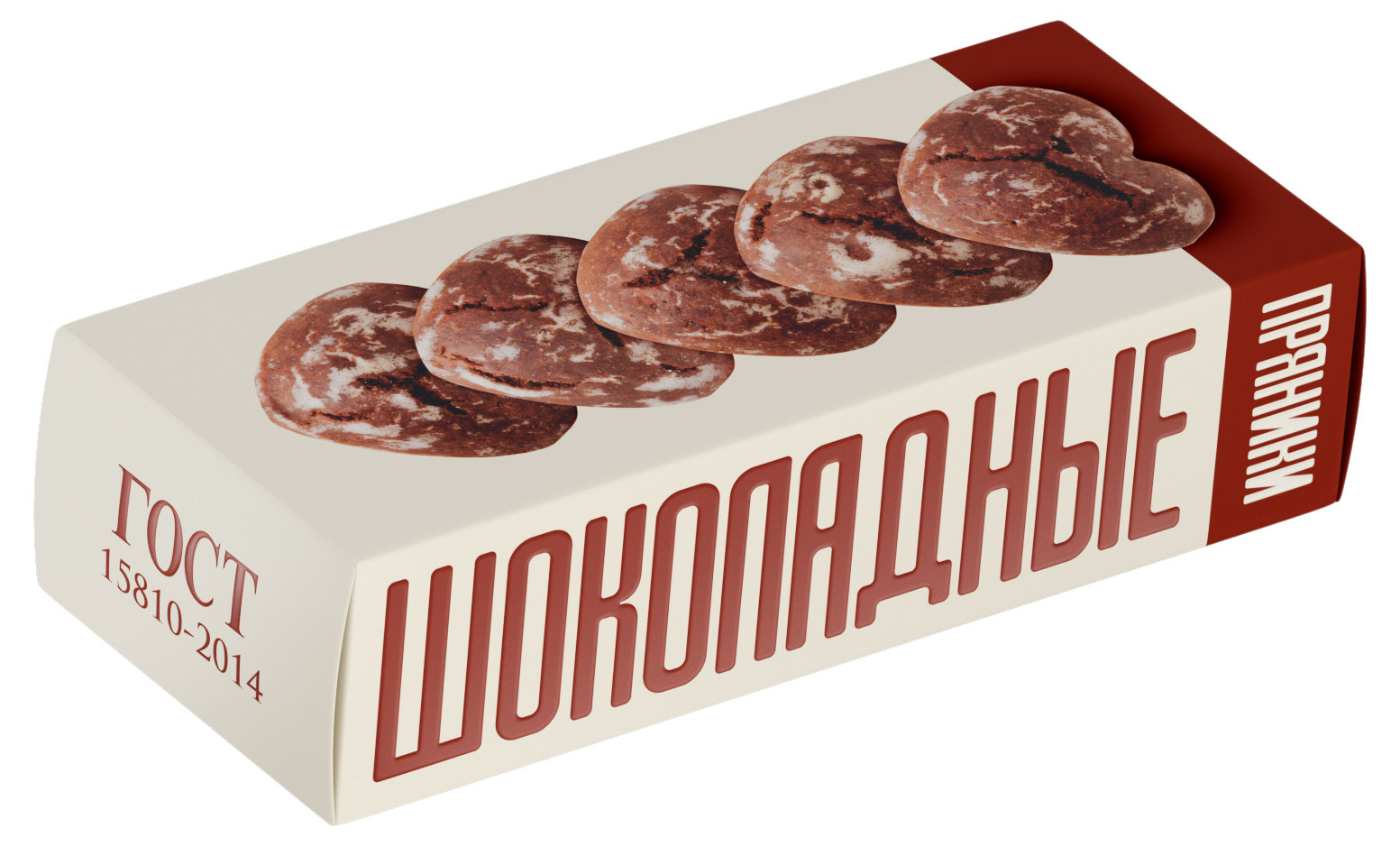 Изображение товара Шоколадные пряники Полет 250 г — вкусное лакомство для уютного чаепития