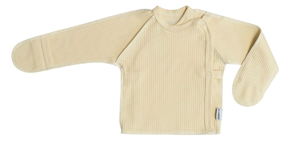 Изображение товара Распашонка для новорожденных «Амелли» бежевая, размер 62