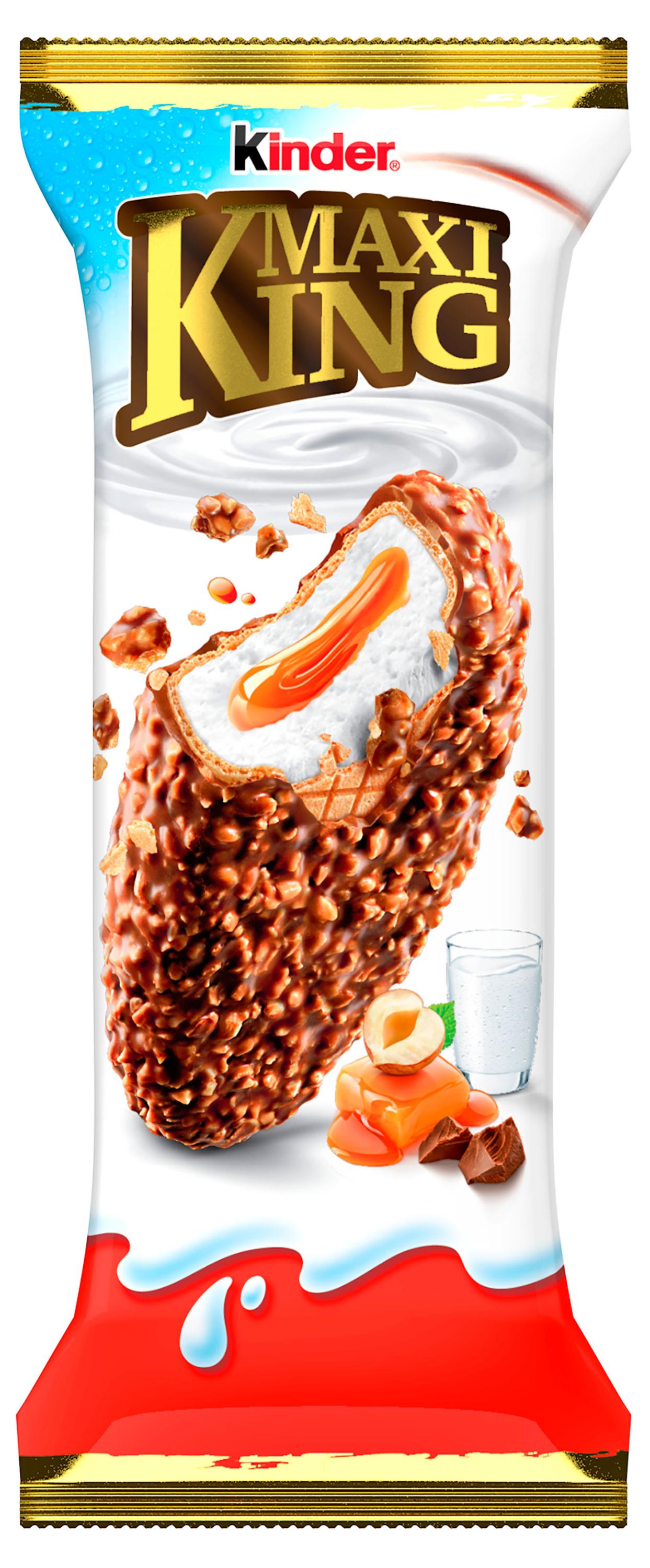 

Пирожное снек вафля Kinder Maxi King с шоколадом и дроблеными лесными орехами Германия, 35 г