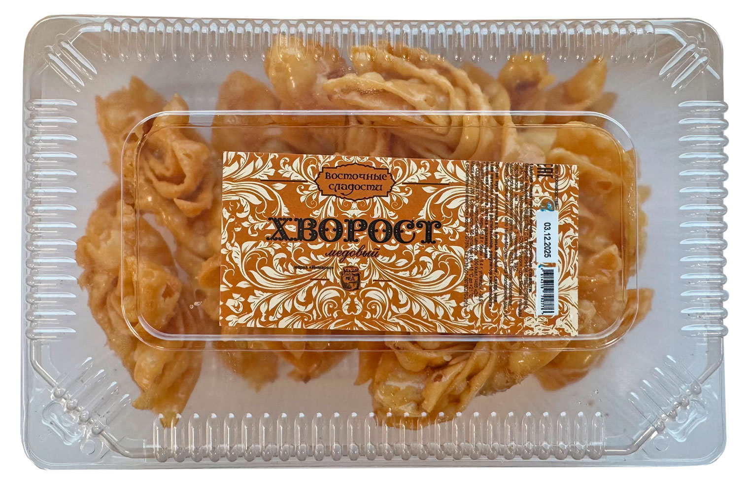 

Хворост хрустящий Восточные сладости медовый, 200 г