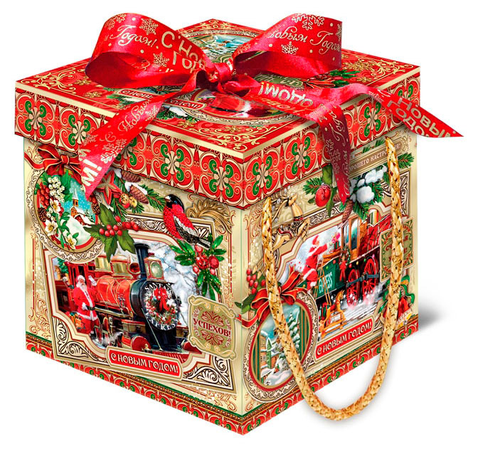 

Подарок новогодний сладкий Сияние праздника, 600 г в ассортименте