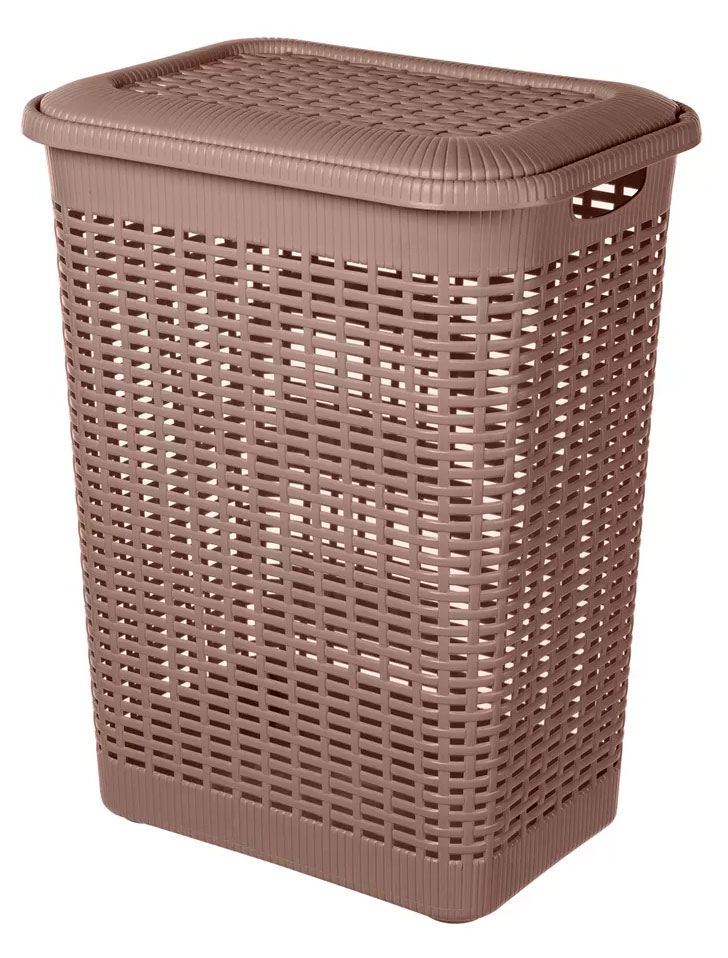 

Корзина для белья Бытпласт Rattan Style, 30 л в ассортименте