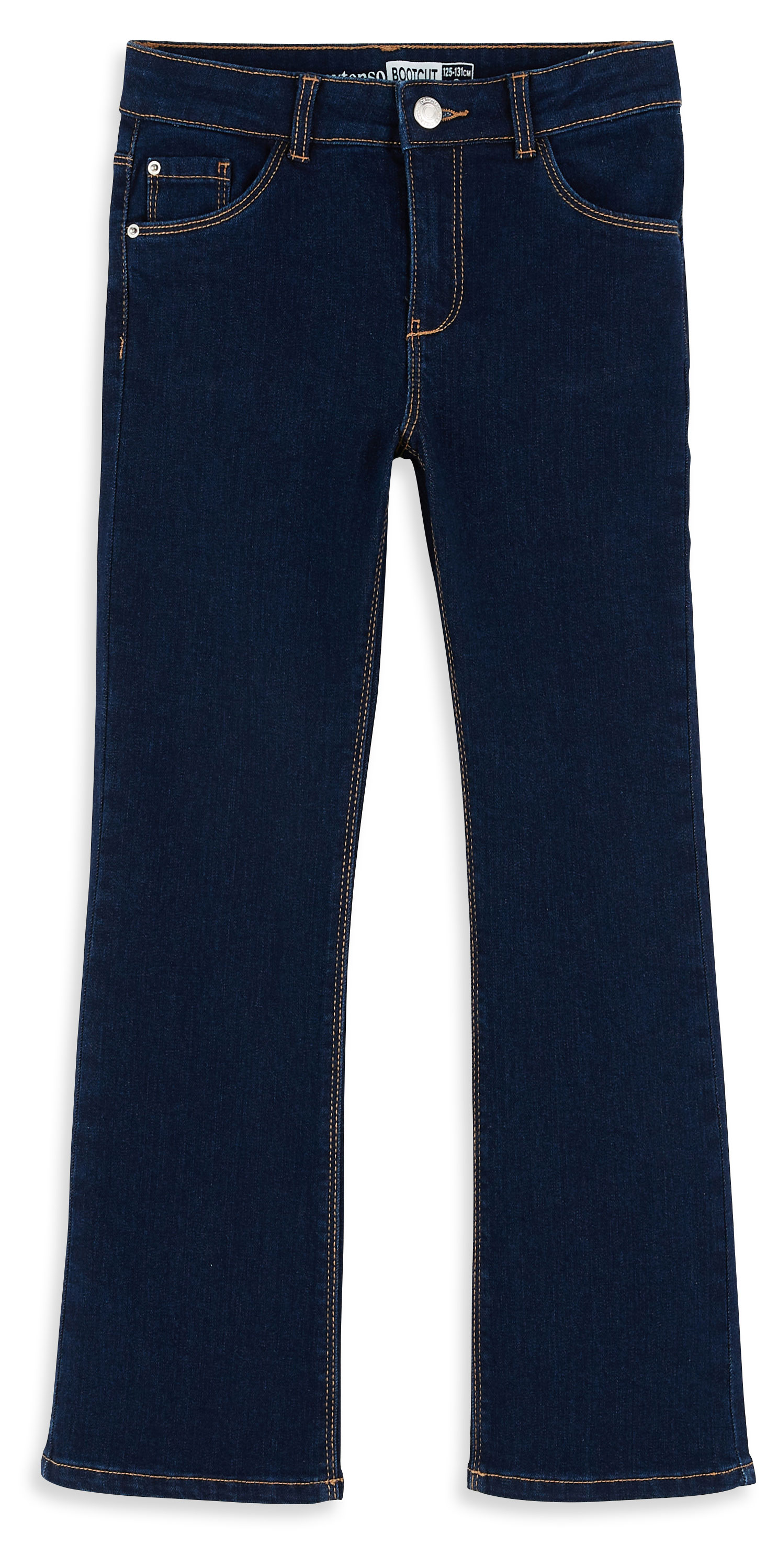 Изображение товара Джинсы для девочки InExtenso темно-синие, р 3-14