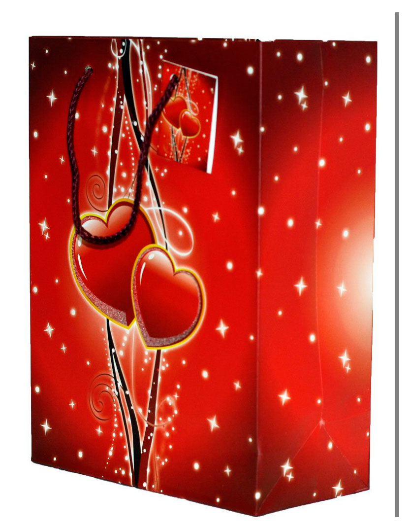 Изображение товара Подарочный пакет ArteNuevo 32х39х10 см яркий и прочный