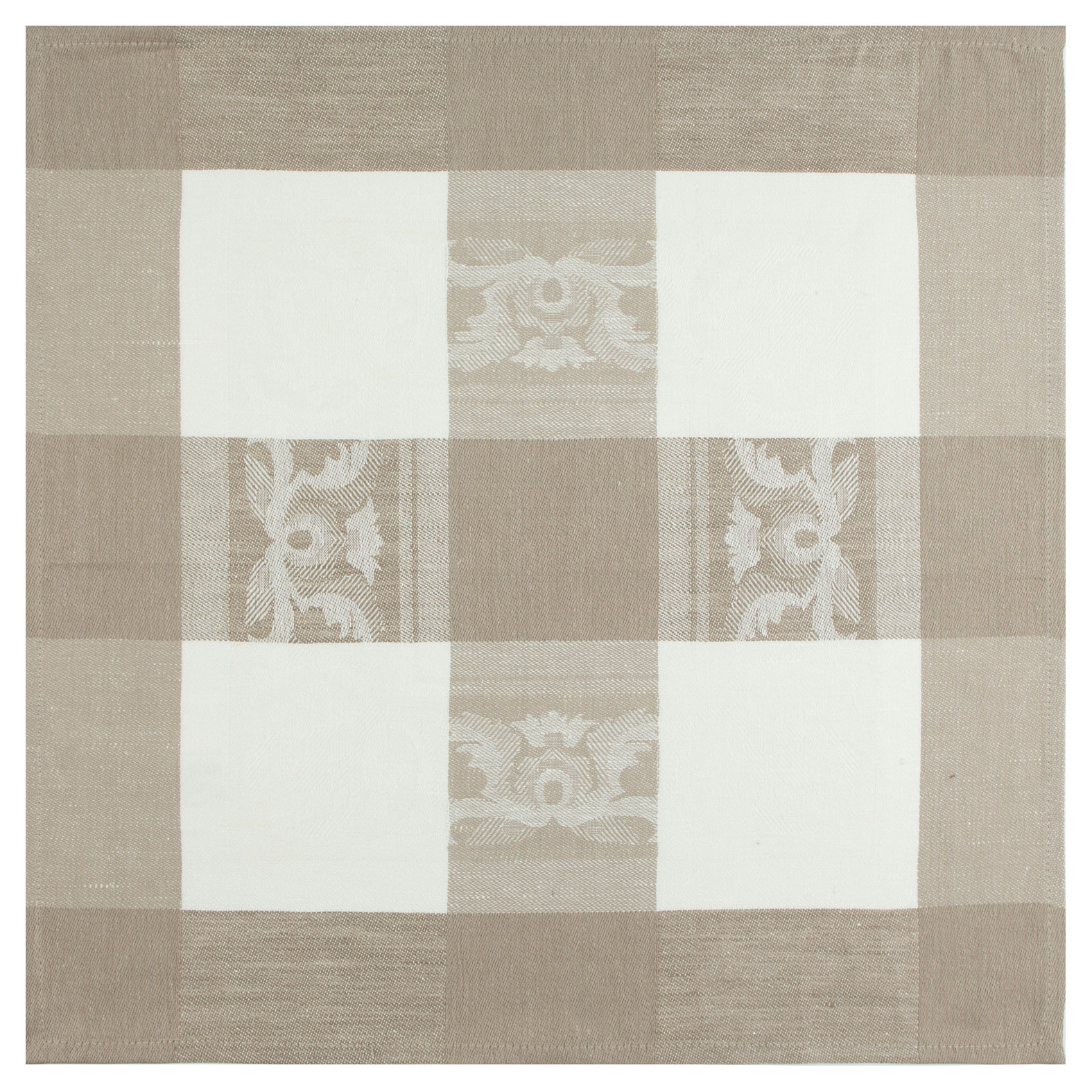 

Салфетка сервировочная Pole Kvetak полульняная жаккардовая Беларусь, 48x48 см