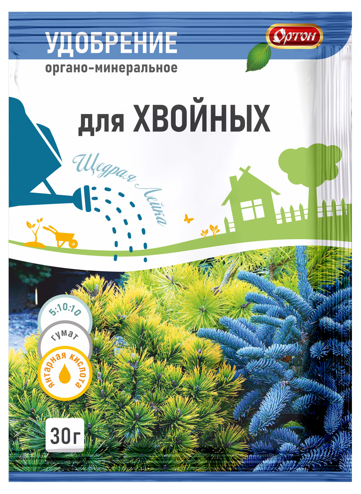 

Удобрение Ортон Тукосмесь для хвойных, 30 г