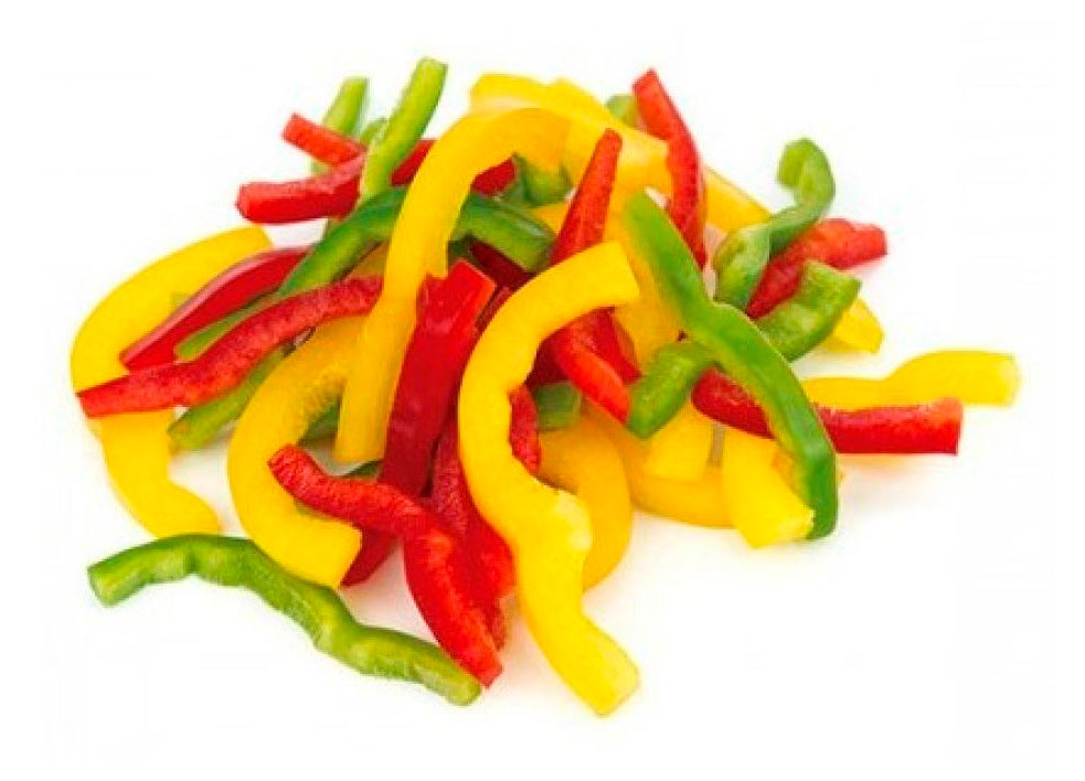 

Овощная смесь Перец болгарский АШАН Красная птица сладкий резаный замороженный, вес