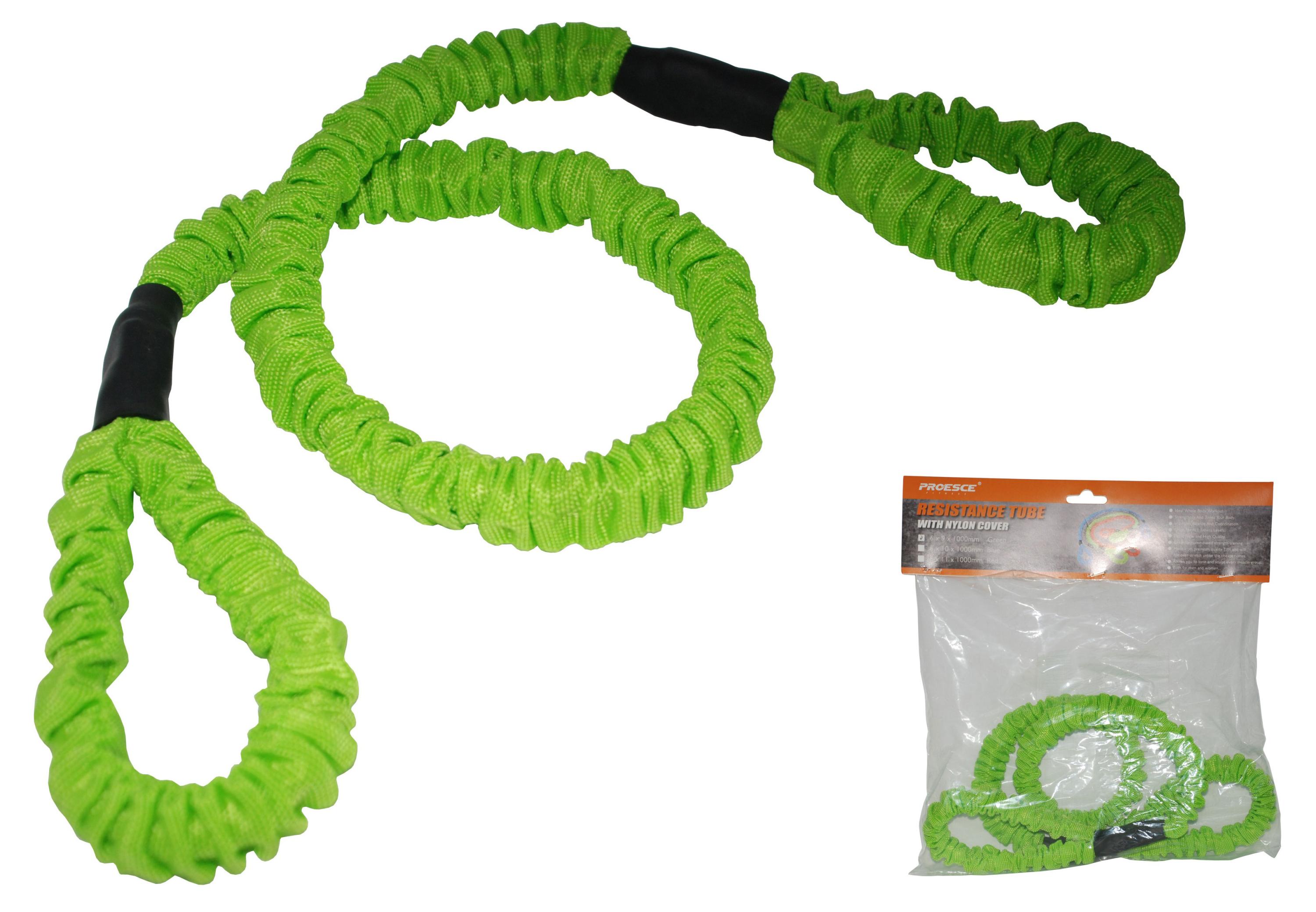 Изображение товара Эспандер резиновый Proesce 2,5-5,5 кг, 100 см для фитнеса и реабилитации