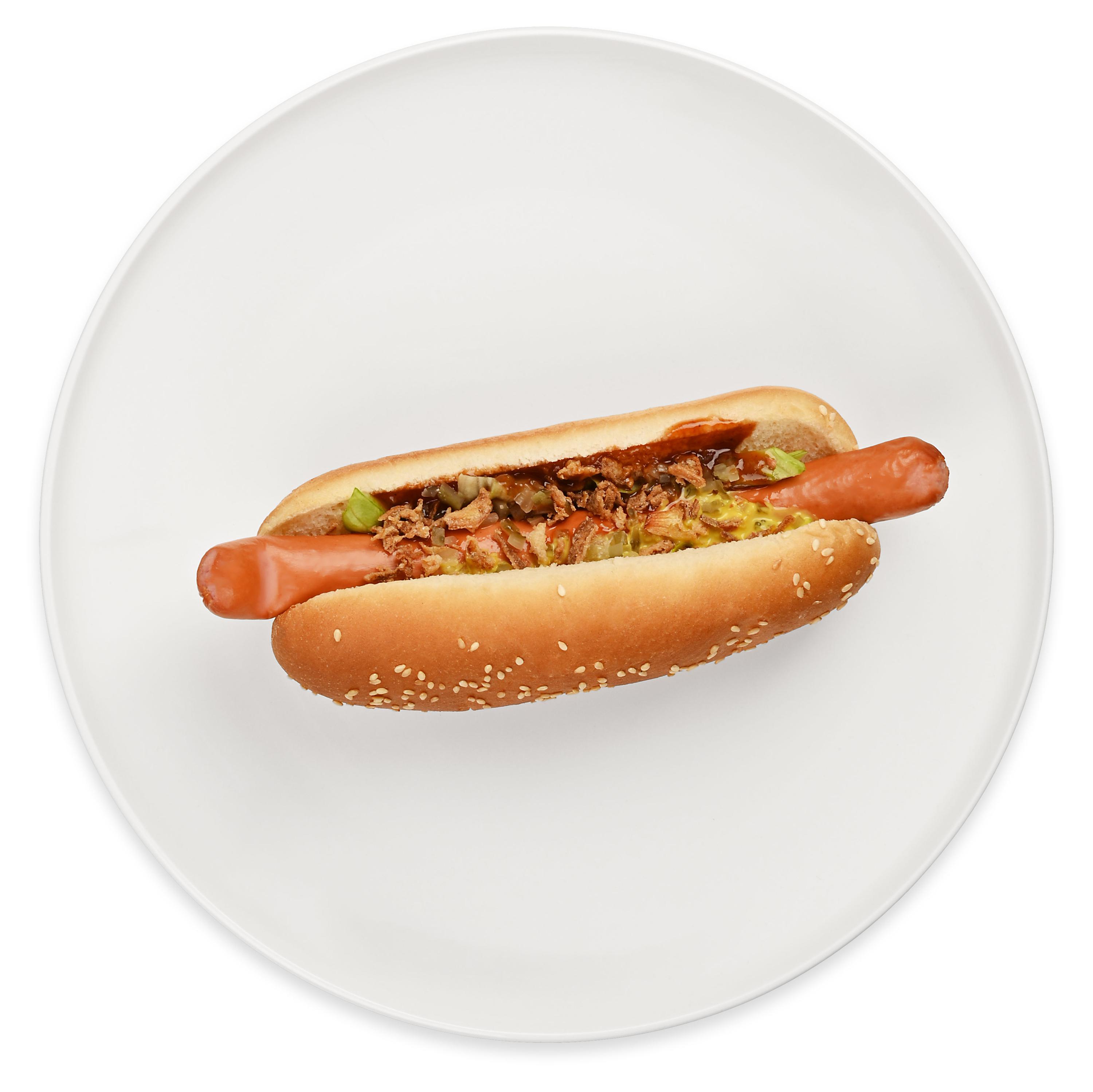 

Хот-дог АШАН с баварской сосиской, 190 г