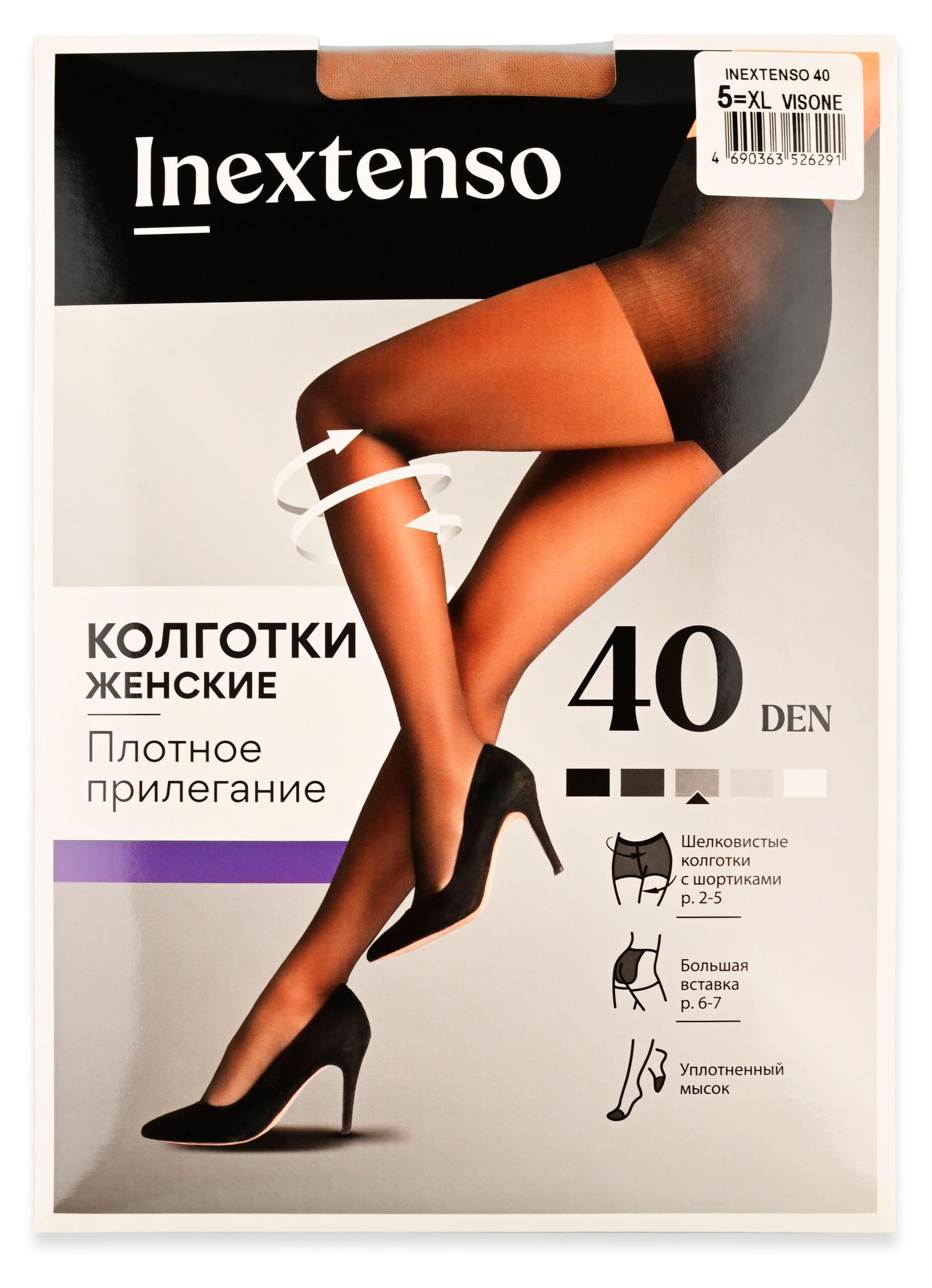 

Колготки женские InExtenso Visone 40 den, размер 5