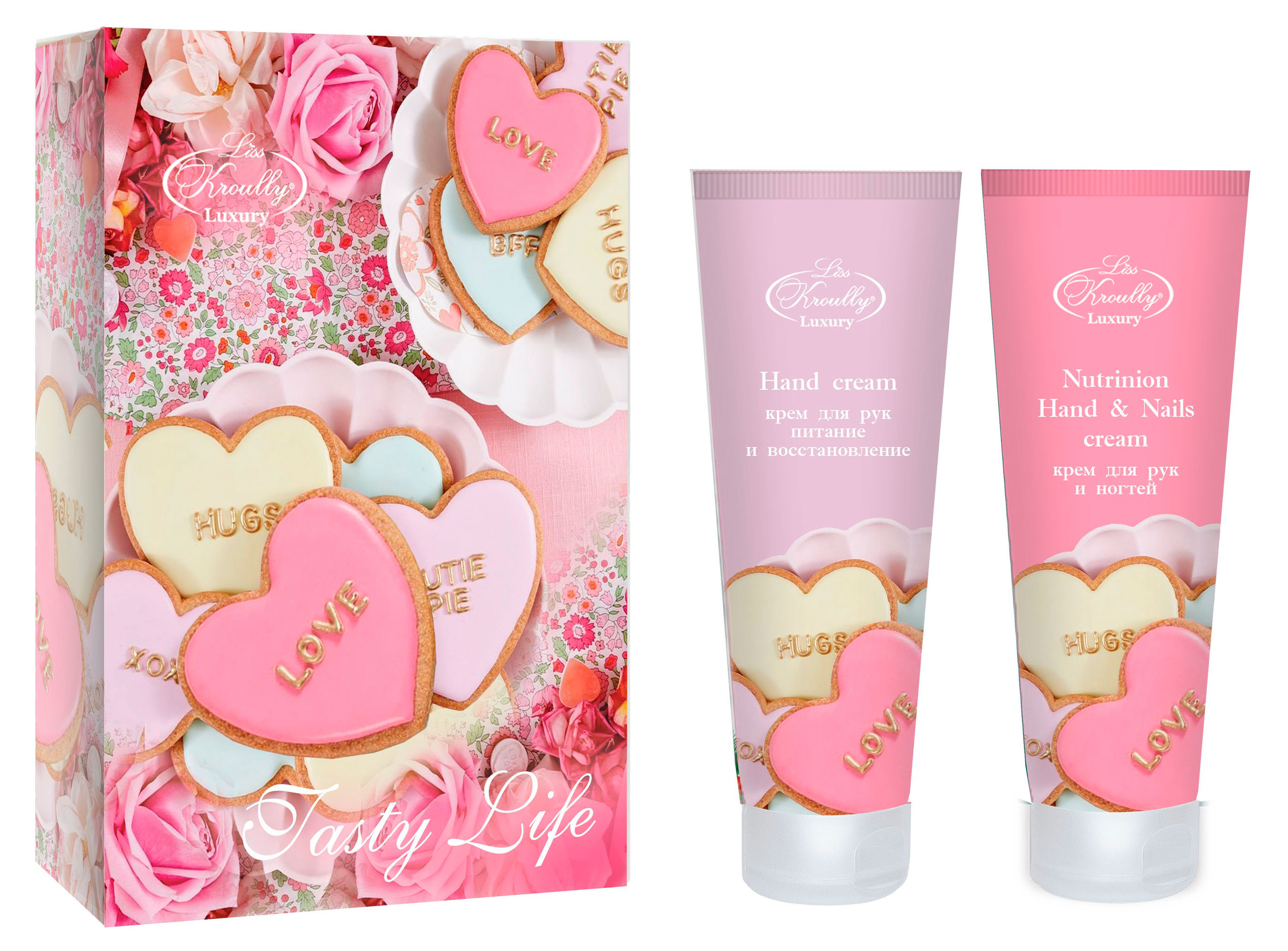 

Подарочный набор Liss Kroully крем для рук 75 мл + крем для рук и ногтей 75 мл