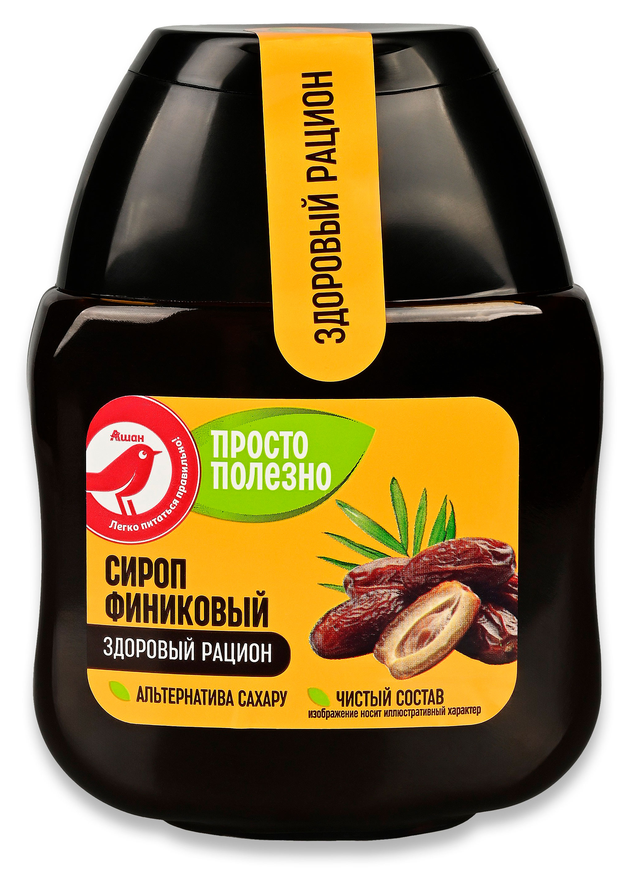 

Сироп финиковый АШАН Красная птица, 240 мл